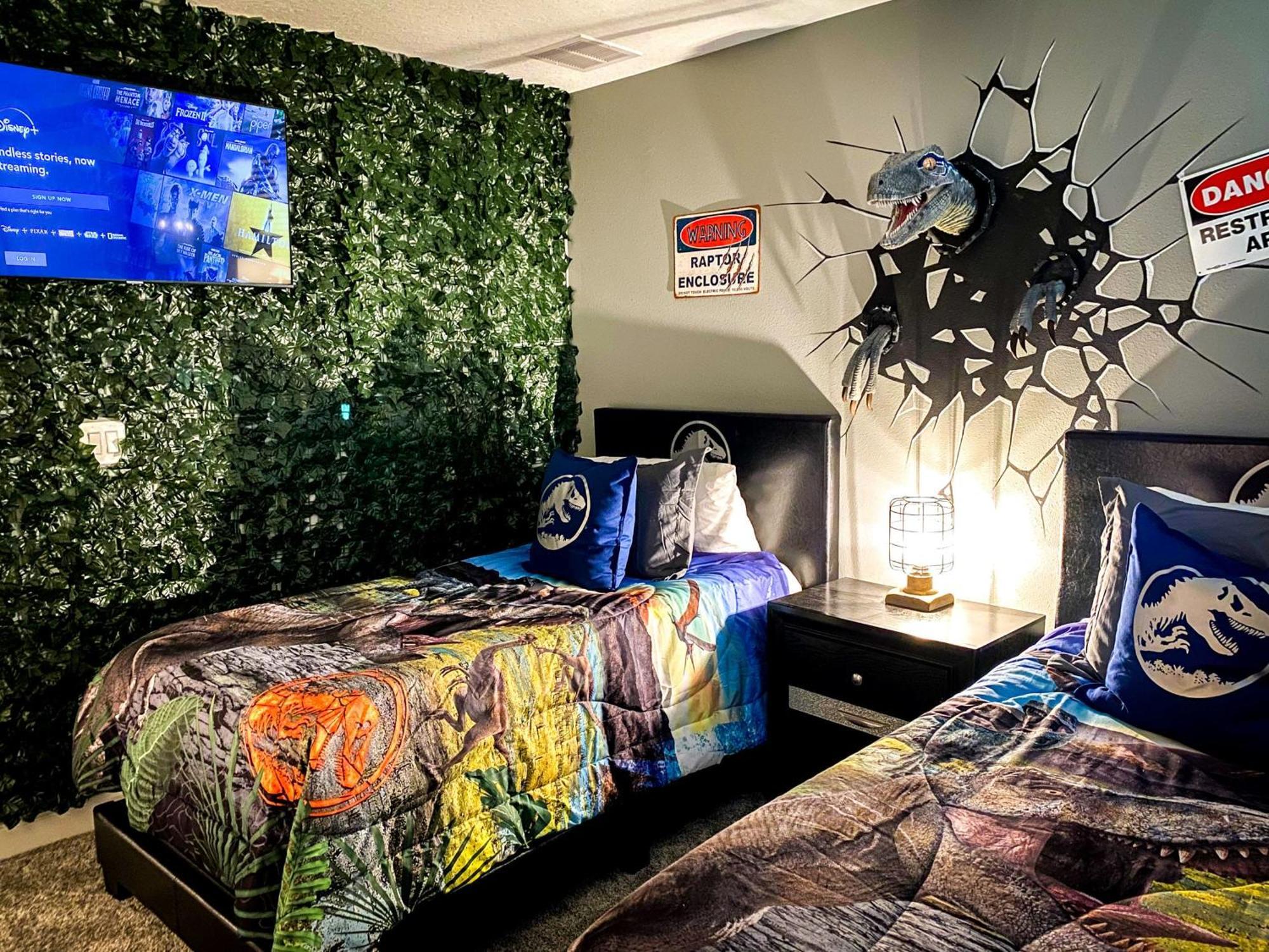 Magical Family Vacation Home Near Disney World At Storey Lake, Star Wars Gameroom, Pool, Theater, Mickey Slide, Sleeps Up To 28 كيسيمي المظهر الخارجي الصورة