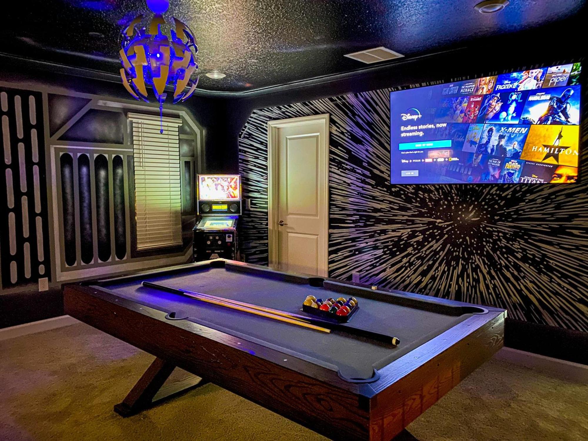 Magical Family Vacation Home Near Disney World At Storey Lake, Star Wars Gameroom, Pool, Theater, Mickey Slide, Sleeps Up To 28 كيسيمي المظهر الخارجي الصورة