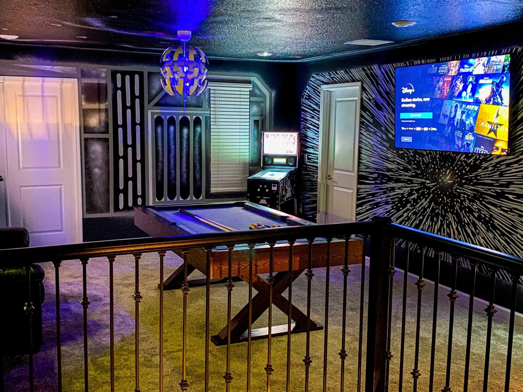 Magical Family Vacation Home Near Disney World At Storey Lake, Star Wars Gameroom, Pool, Theater, Mickey Slide, Sleeps Up To 28 كيسيمي المظهر الخارجي الصورة
