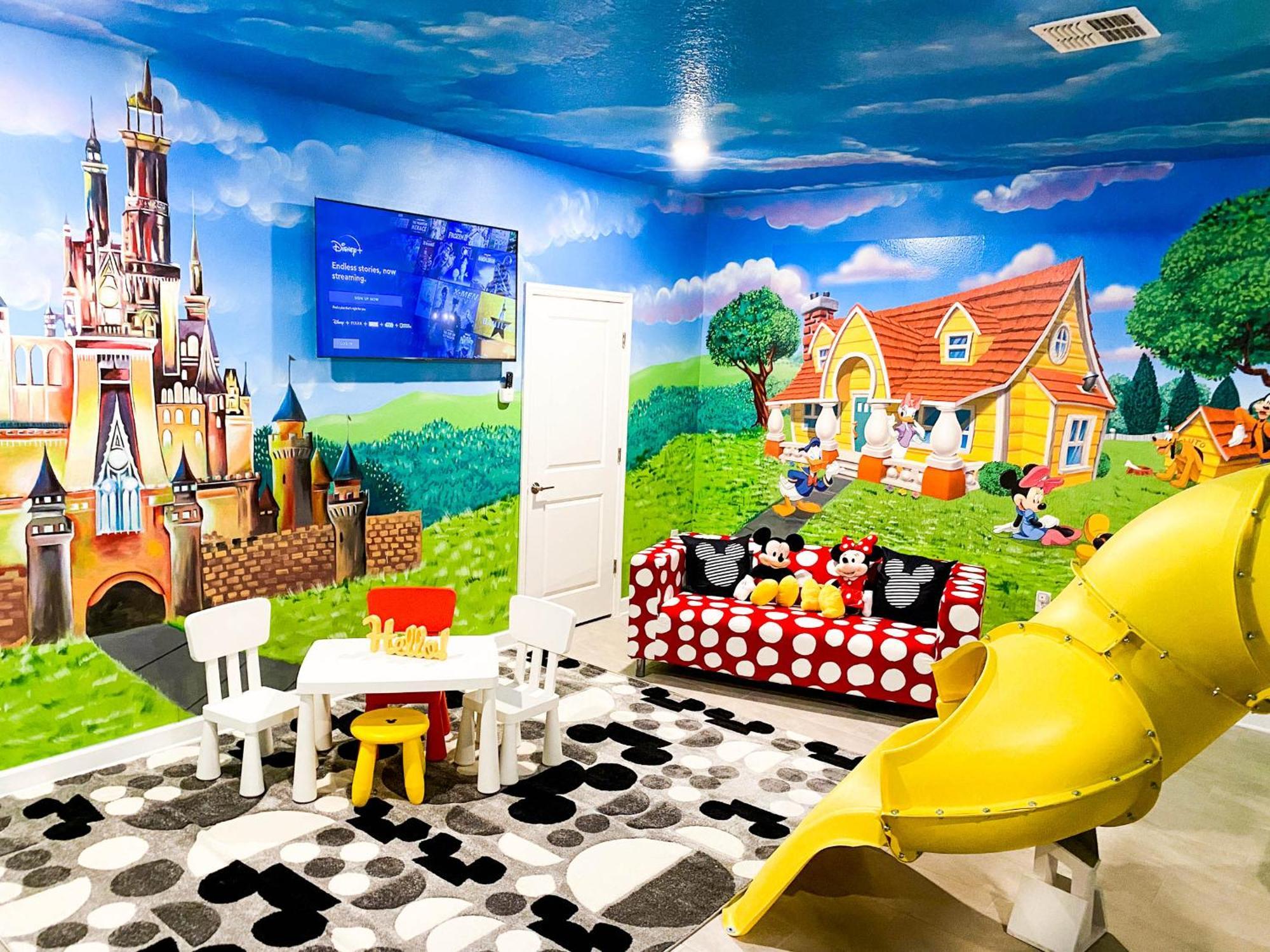 Magical Family Vacation Home Near Disney World At Storey Lake, Star Wars Gameroom, Pool, Theater, Mickey Slide, Sleeps Up To 28 كيسيمي المظهر الخارجي الصورة